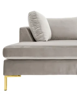 Sofa Rinconera De Terciopelo Luna