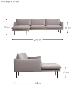 Sofa Rinconera De Terciopelo Fluente