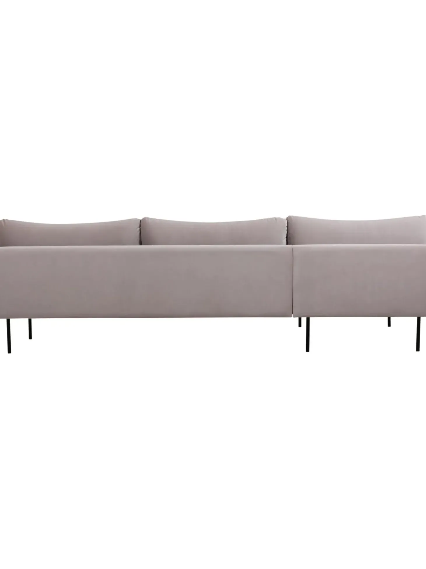 Sofa Rinconera De Terciopelo Fluente