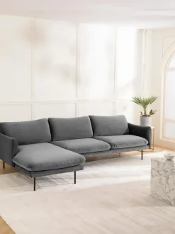 Sofa Rinconera De Terciopelo Moby