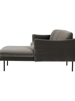 Sofa Rinconera De Terciopelo Moby