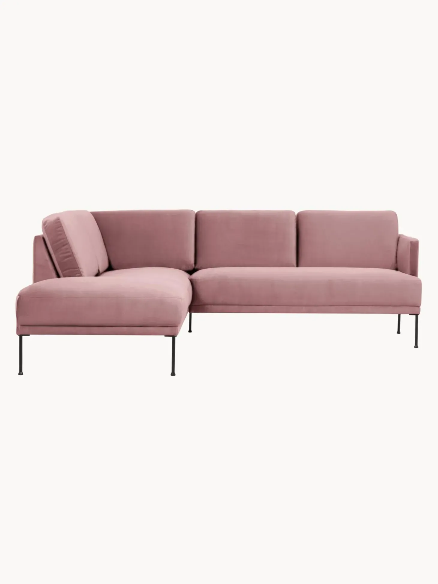 Sofa Rinconera De Terciopelo Fluente