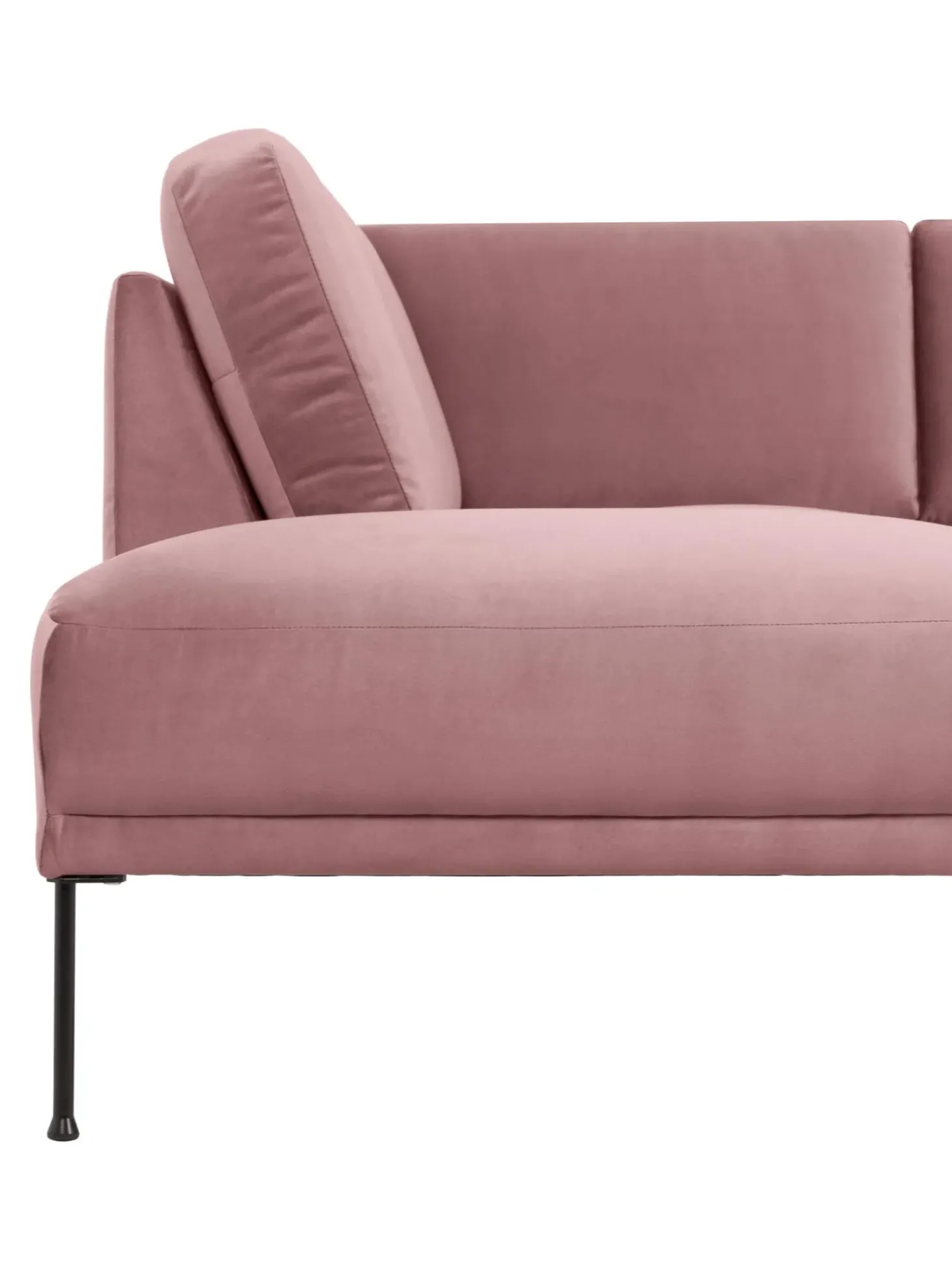 Sofa Rinconera De Terciopelo Fluente