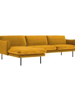 Sofa Rinconera De Terciopelo Moby