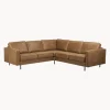 Sofa Rinconera Grande De Cuero Reciclado Hunter