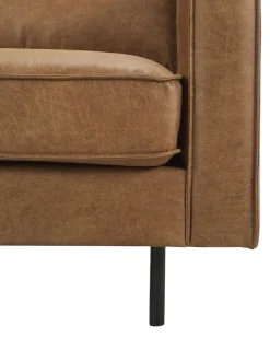 Sofa Rinconera Grande De Cuero Reciclado Hunter