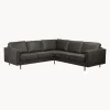 Sofa Rinconera Grande De Cuero Reciclado Hunter
