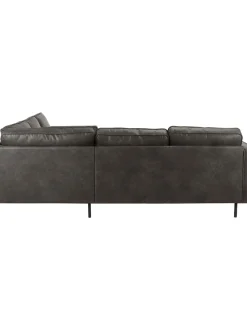 Sofa Rinconera Grande De Cuero Reciclado Hunter