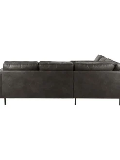 Sofa Rinconera Grande De Cuero Reciclado Hunter
