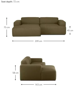 Sofa Rinconera Melva (3 Plazas)