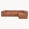 Sofa Rinconera Modular Con Reposapies Lennon (4 Plazas)