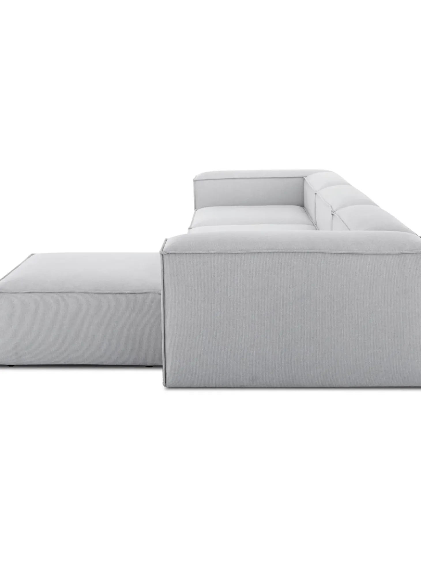 Sofa Rinconera Modular Con Reposapies Lennon (4 Plazas)