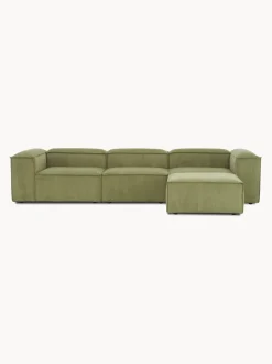 Sofa Rinconera Modular De Pana Lennon (4 Plazas)