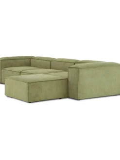 Sofa Rinconera Modular De Pana Lennon (4 Plazas)