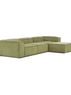 Sofa Rinconera Modular De Pana Lennon (4 Plazas)