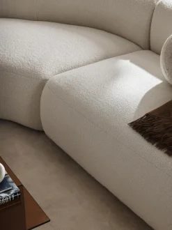 Sofa Rinconera Modular De Borreguillo Sofia (4 Plazas)