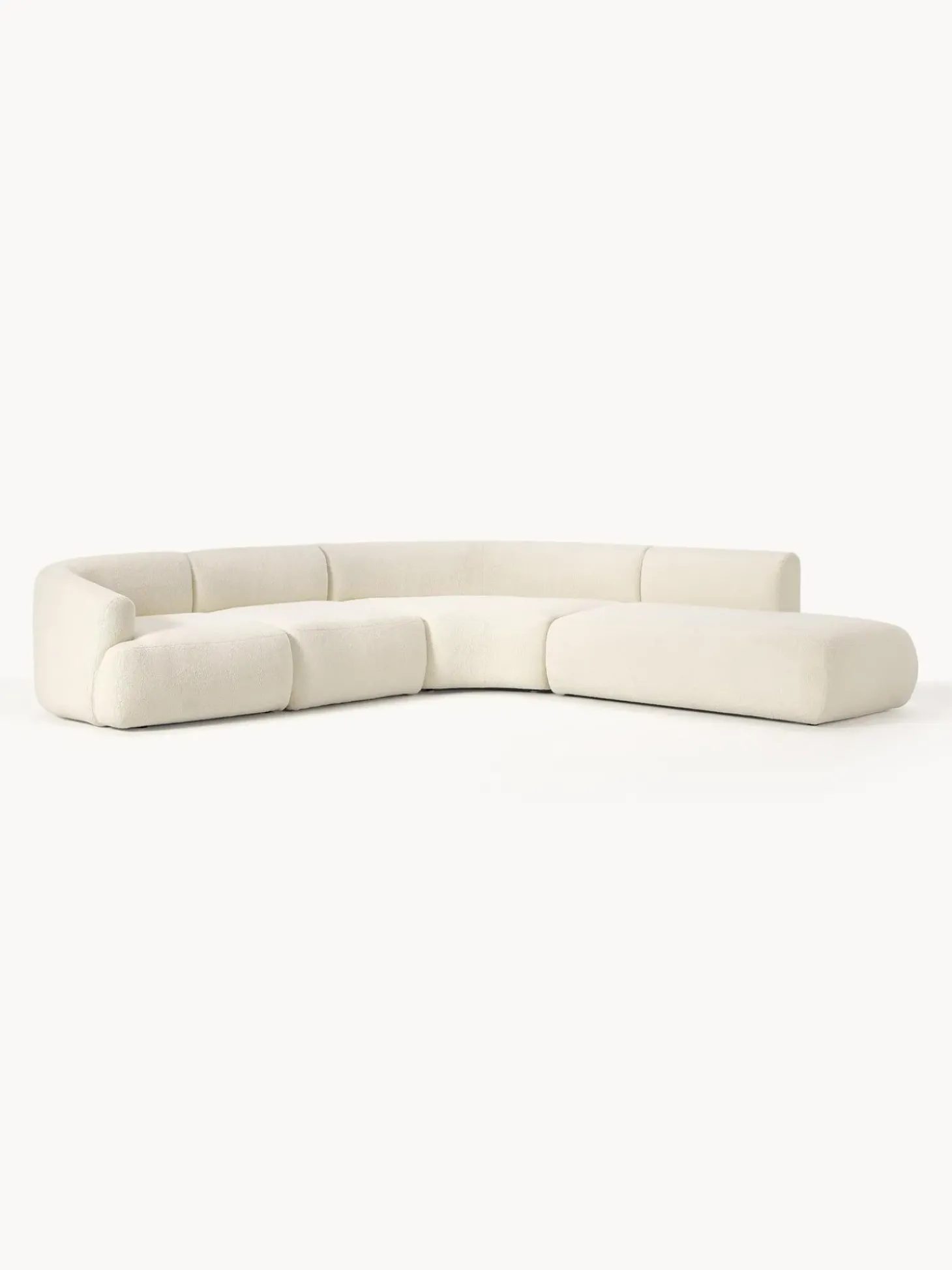 Sofa Rinconera Modular De Borreguillo Sofia (4 Plazas)