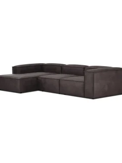 Sofa Rinconera Modular De Cuero Reciclado Lennon