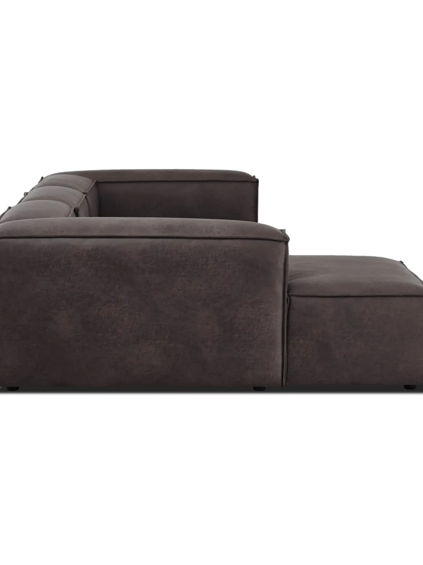 Sofa Rinconera Modular De Cuero Reciclado Lennon