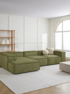 Sofa Rinconera Modular De Pana Lennon