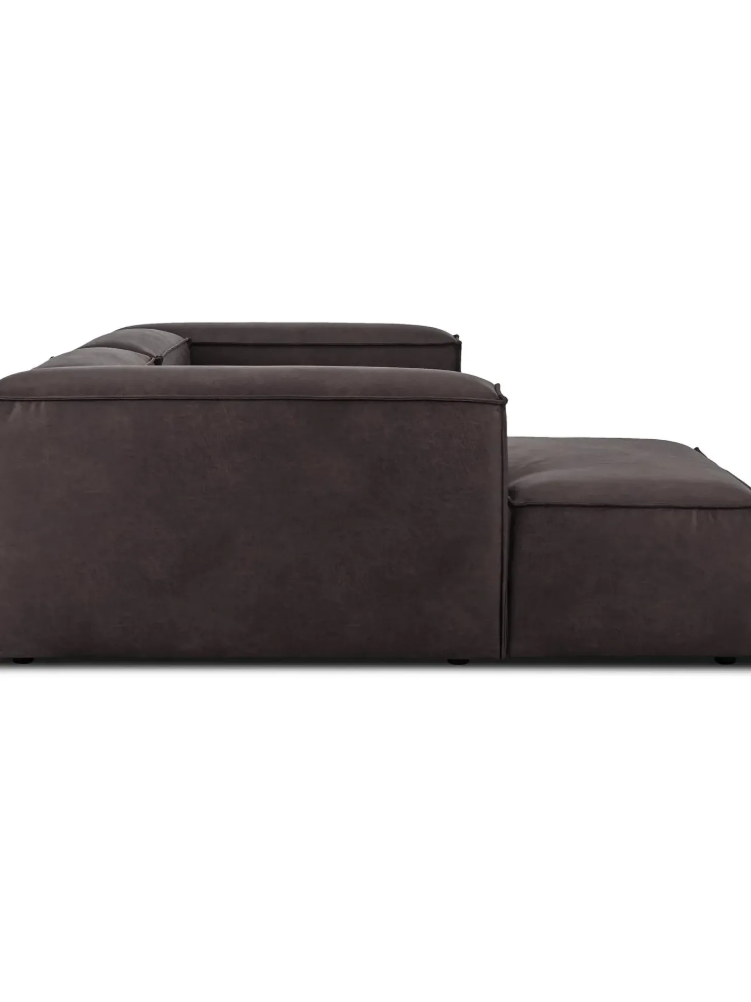 Sofa Rinconera Modular De Cuero Reciclado Lennon