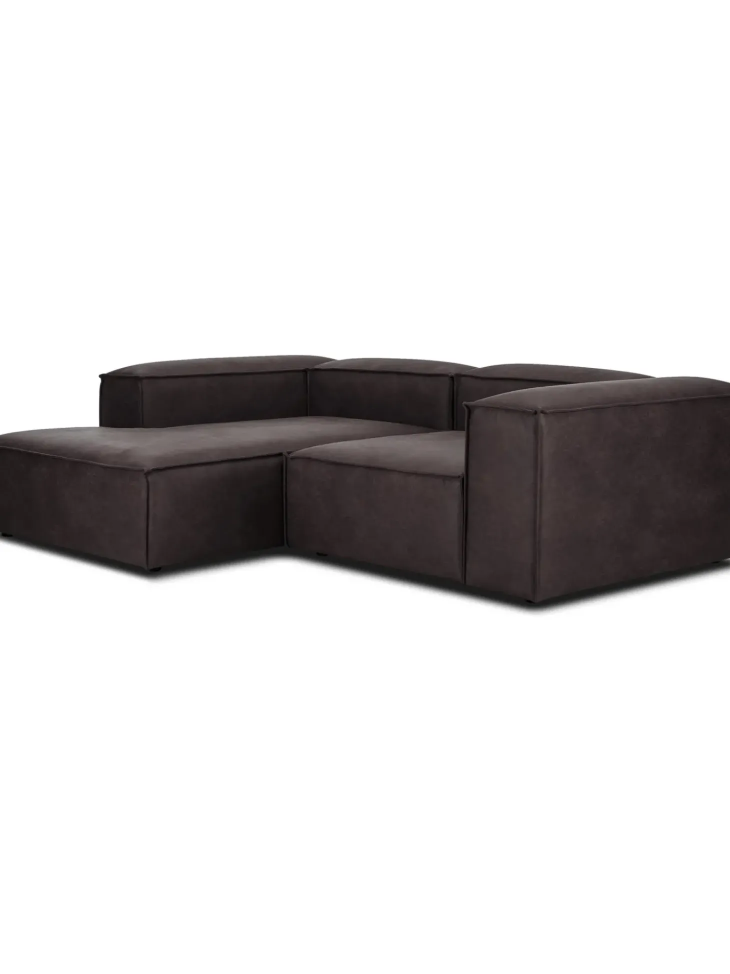 Sofa Rinconera Modular De Cuero Reciclado Lennon