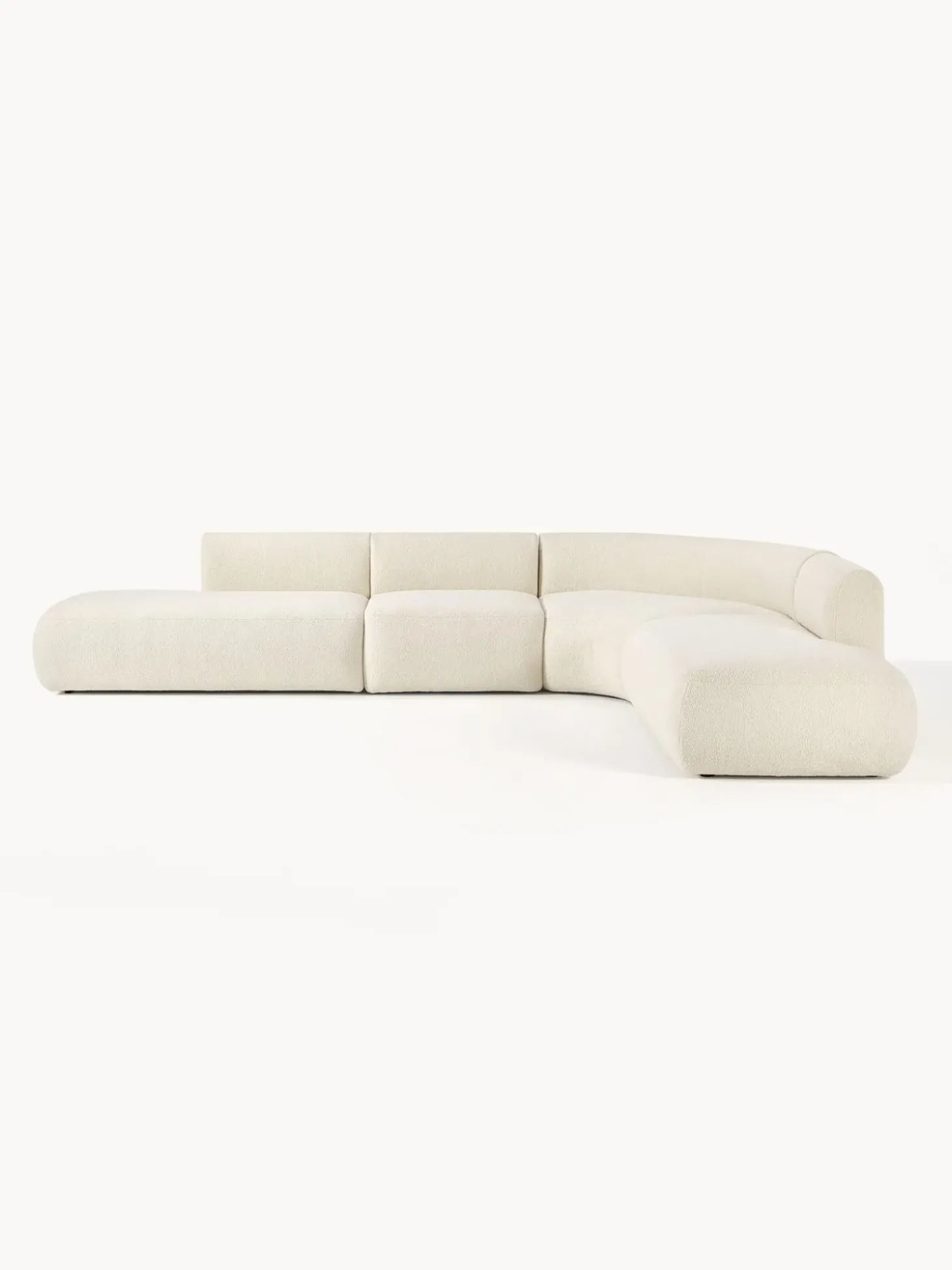 Sofa Rinconera Modular De Borreguillo Sofia (4 Plazas)