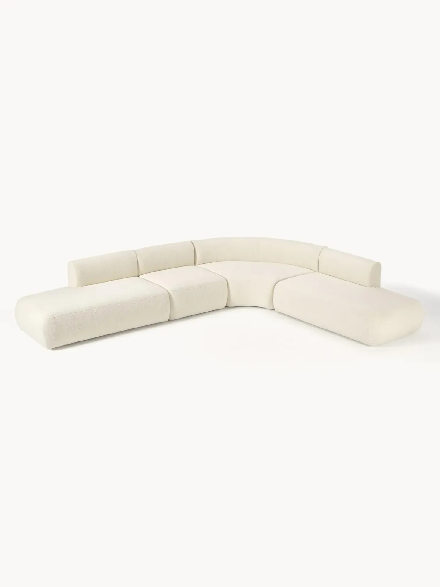 Sofa Rinconera Modular De Borreguillo Sofia (4 Plazas)