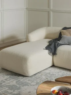 Sofa Rinconera Modular De Borreguillo Sofia