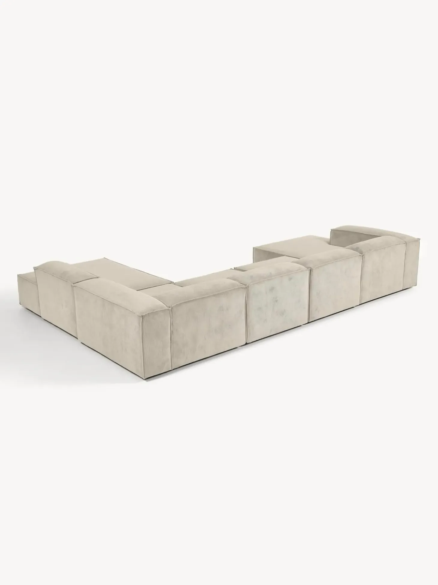 Sofa Rinconera Modular De Pana Lennon
