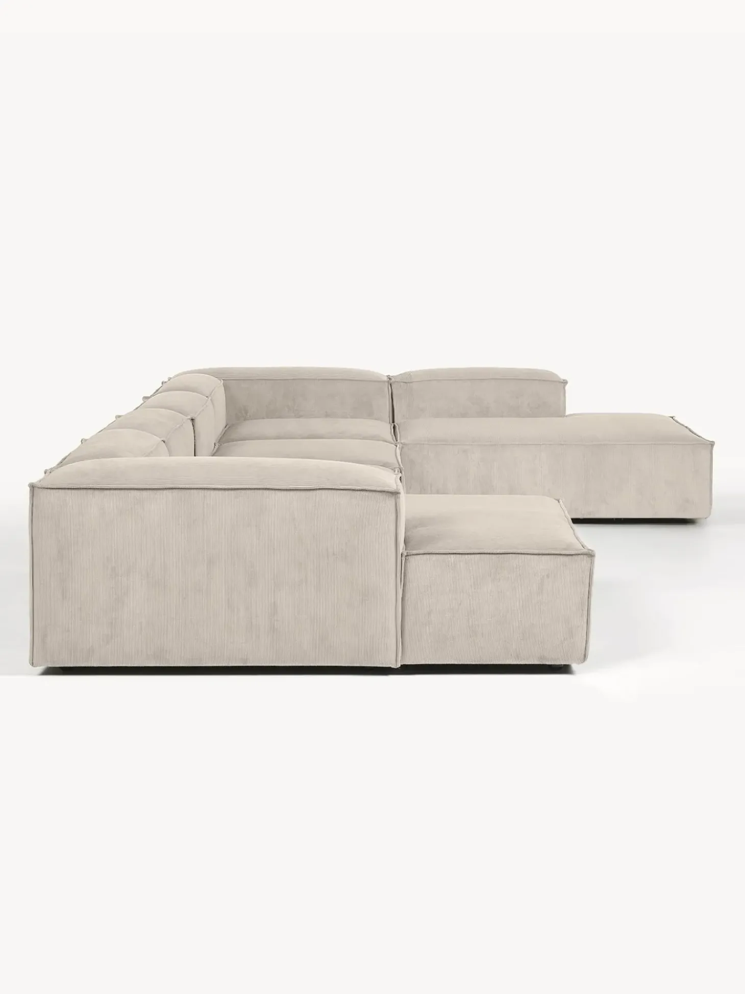 Sofa Rinconera Modular De Pana Lennon