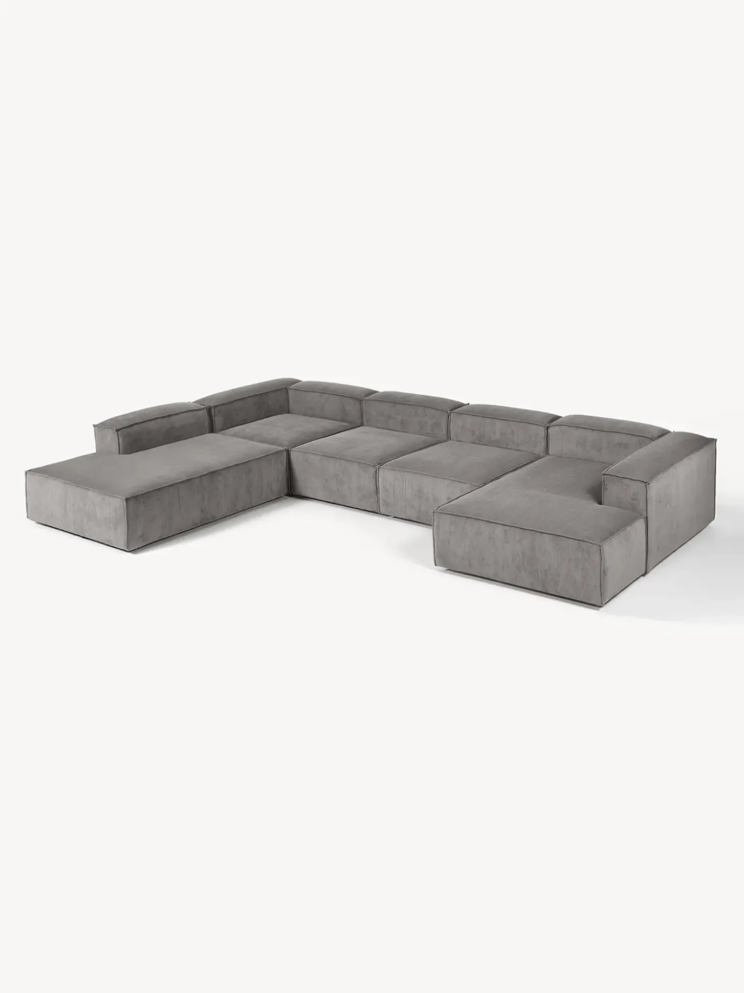 Sofa Rinconera Modular De Pana Lennon