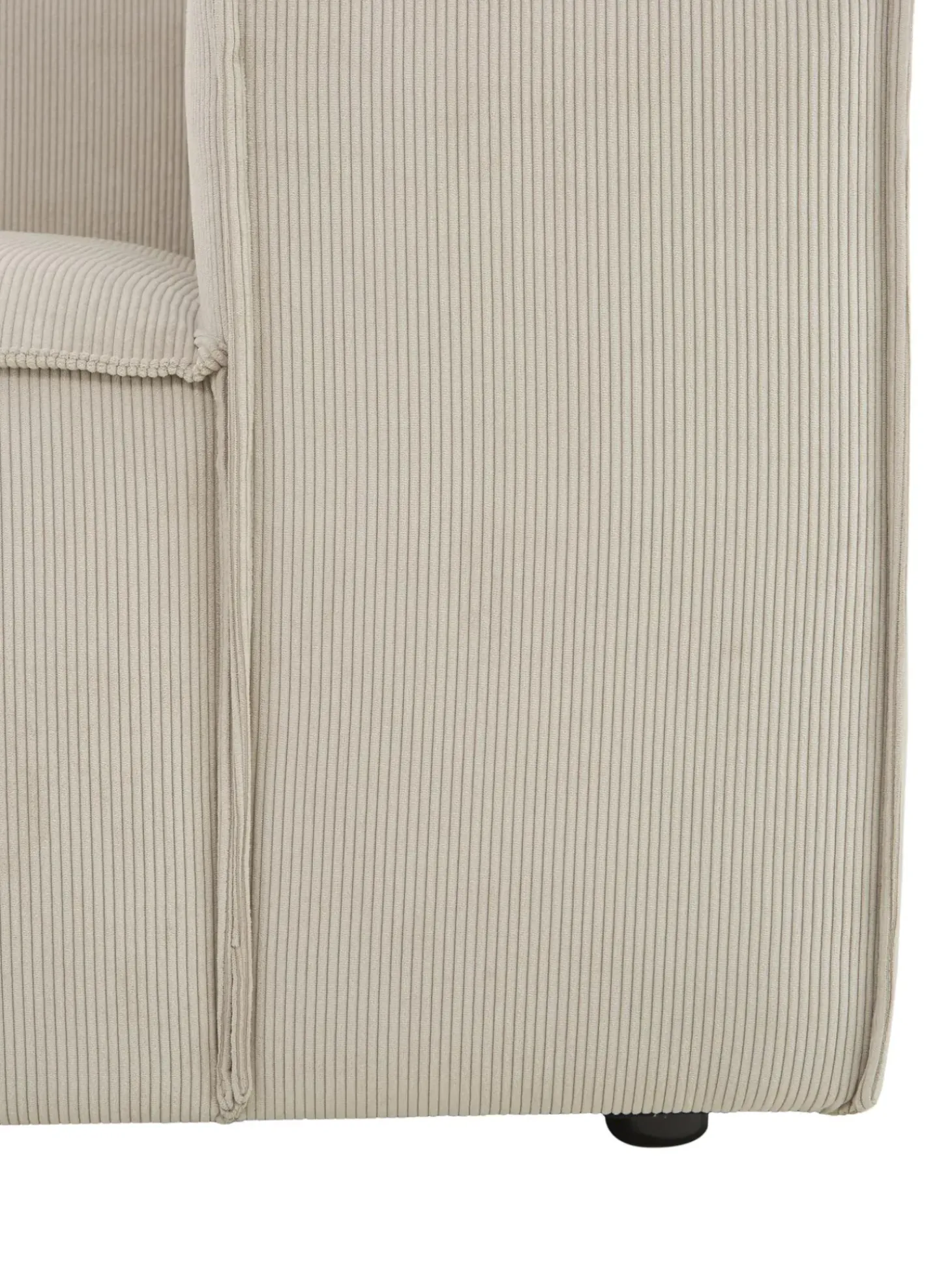 Sofa Rinconera Modular De Pana Lennon (4 Plazas)