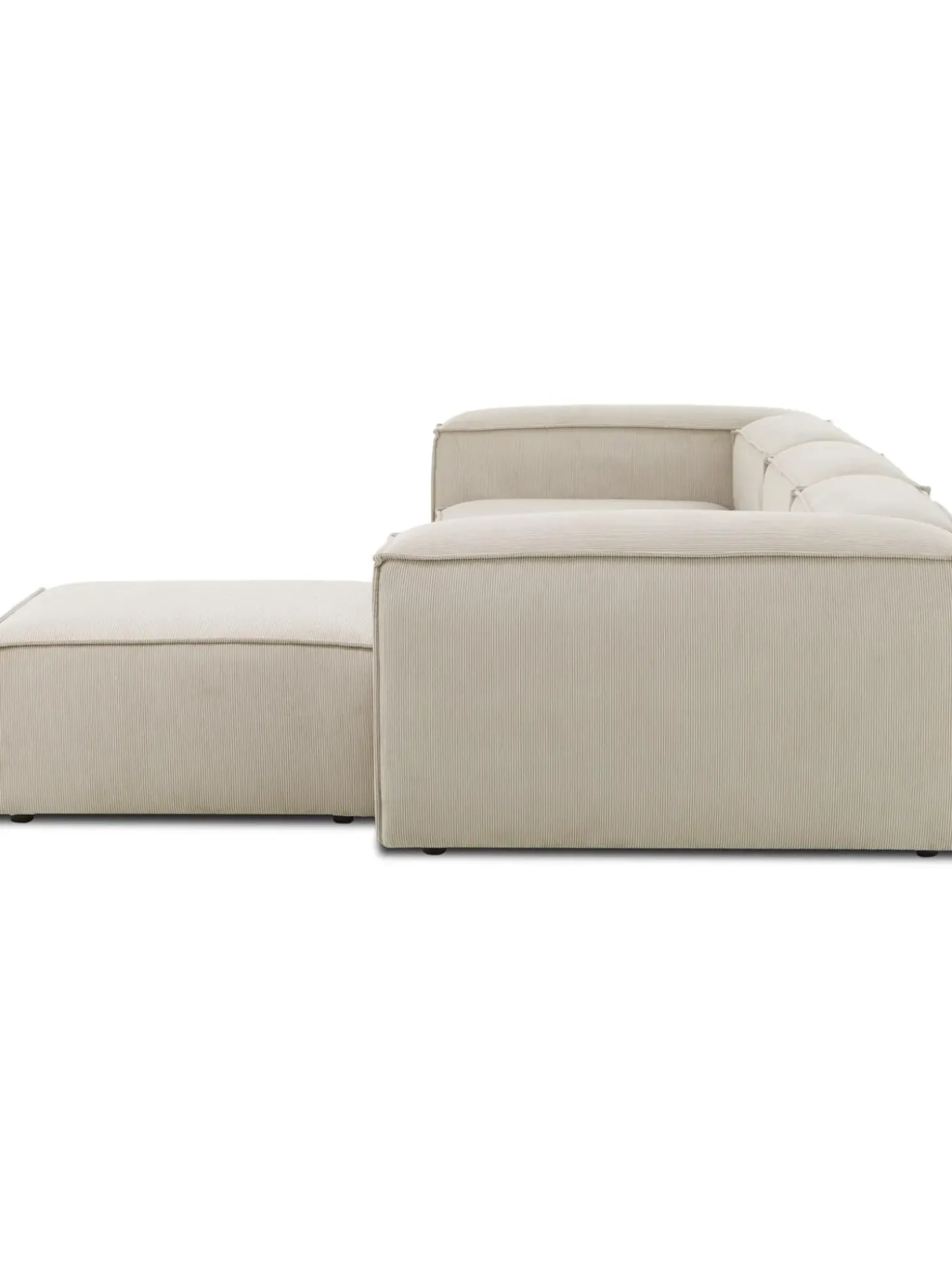 Sofa Rinconera Modular De Pana Lennon (4 Plazas)