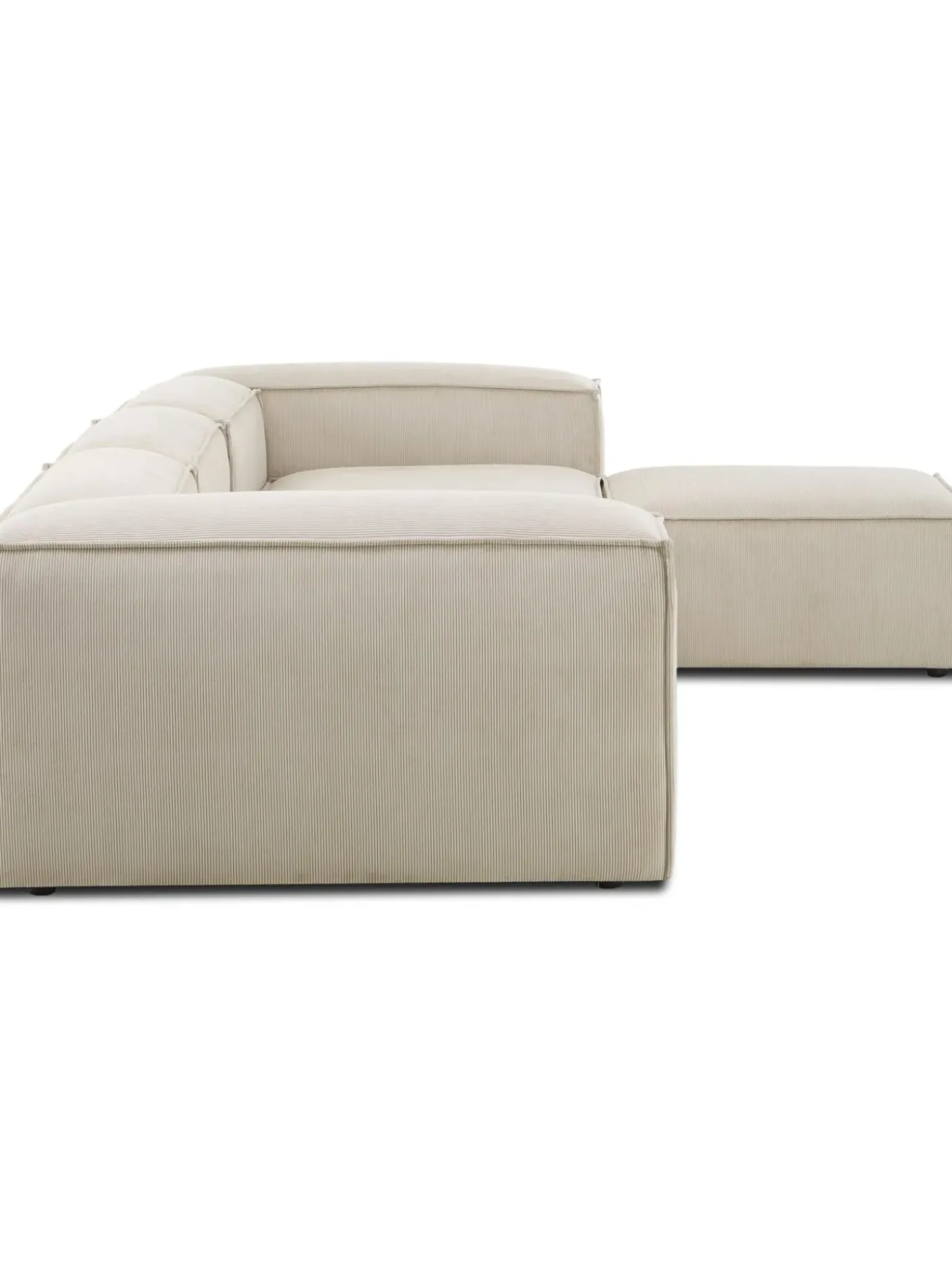 Sofa Rinconera Modular De Pana Lennon (4 Plazas)