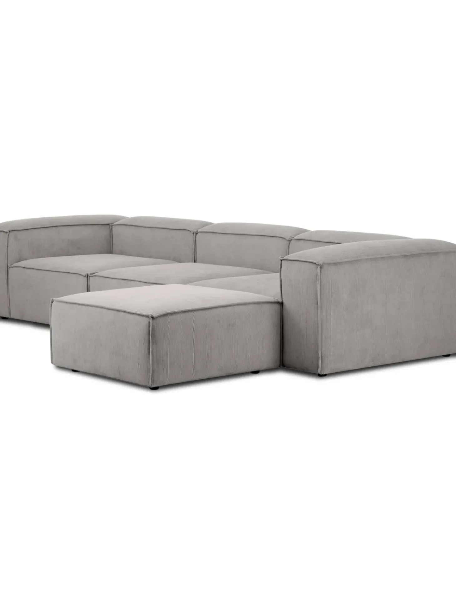 Sofa Rinconera Modular De Pana Lennon (4 Plazas)