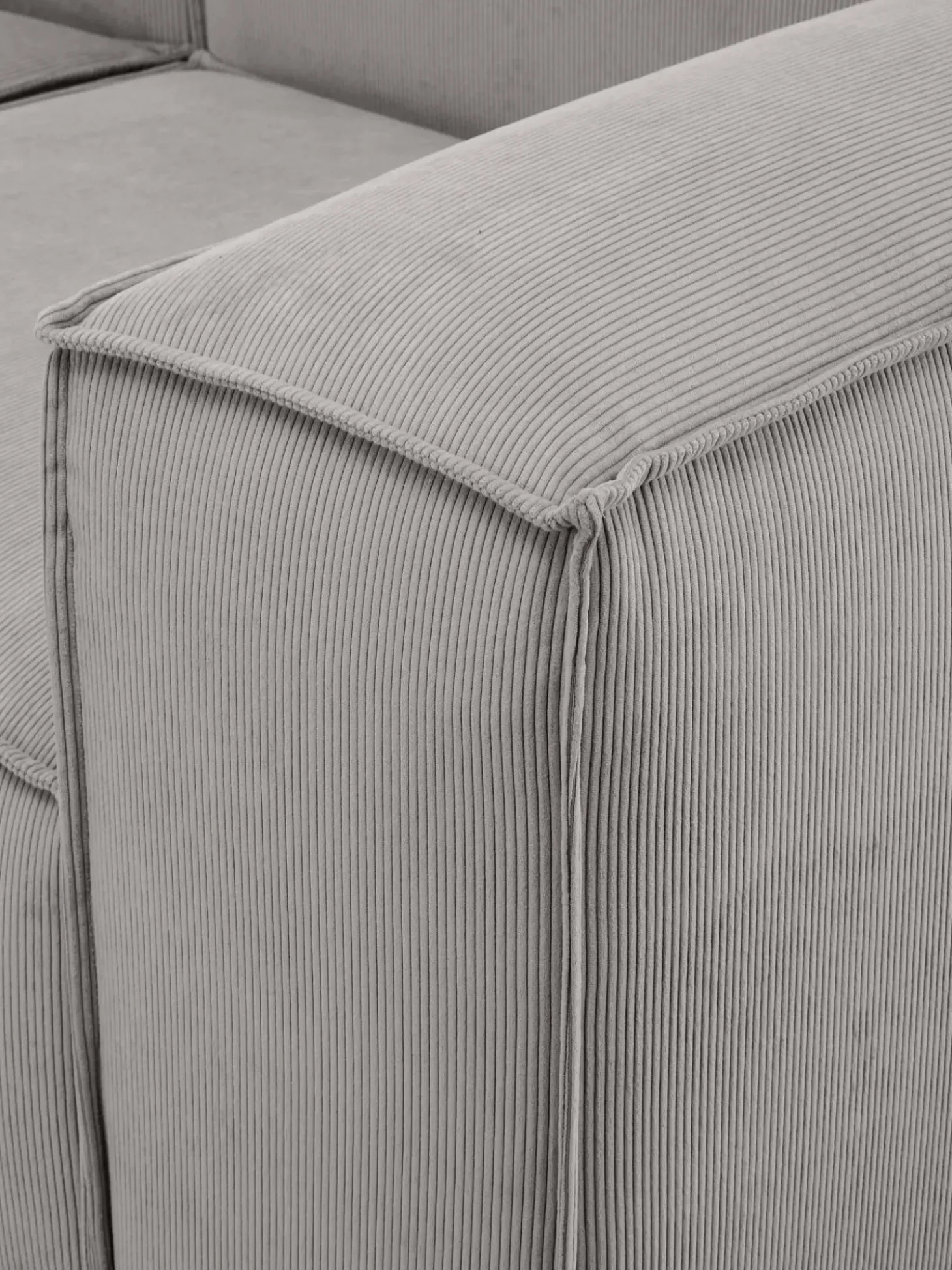 Sofa Rinconera Modular De Pana Lennon (4 Plazas)