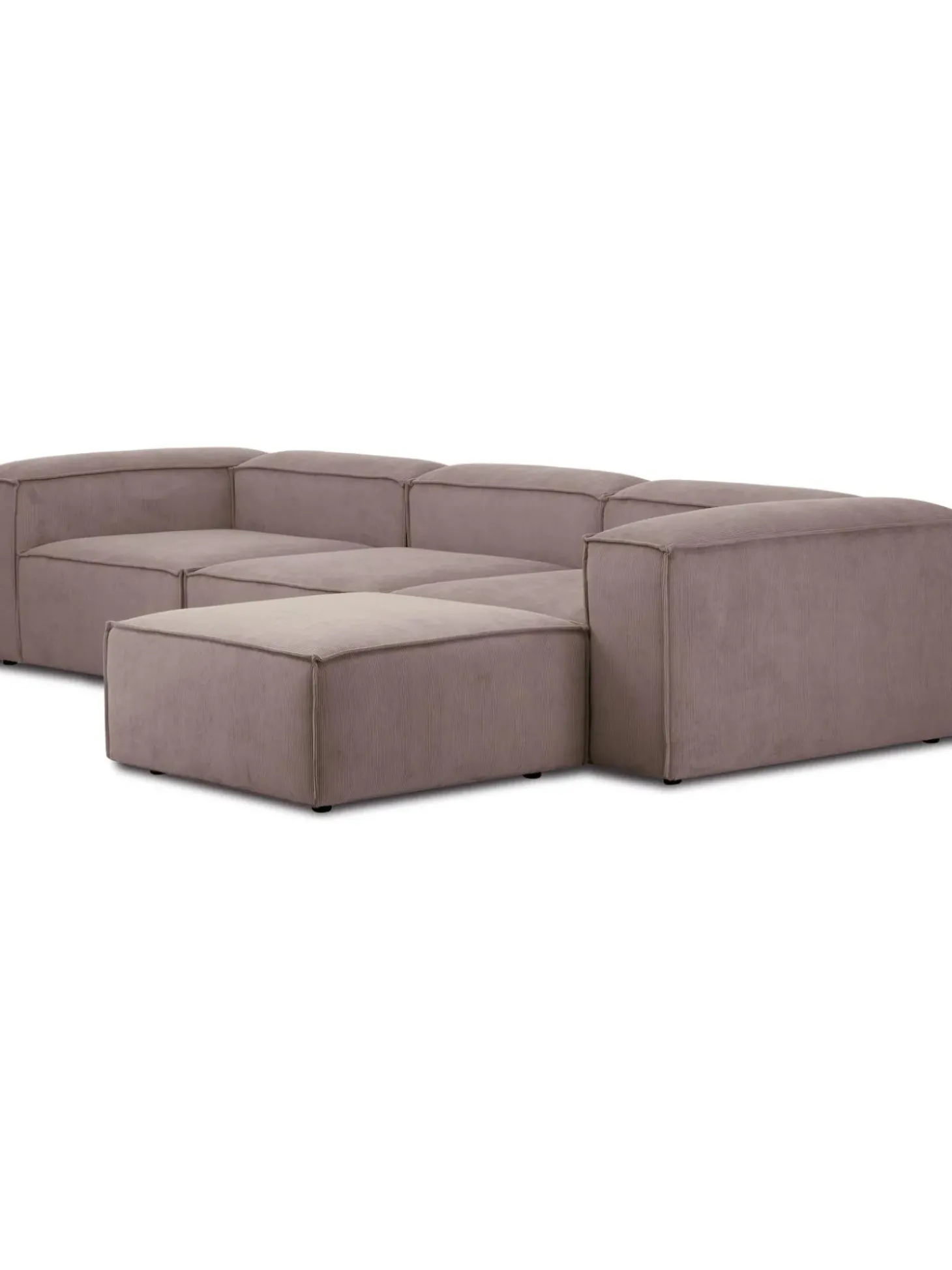 Sofa Rinconera Modular De Pana Lennon (4 Plazas)
