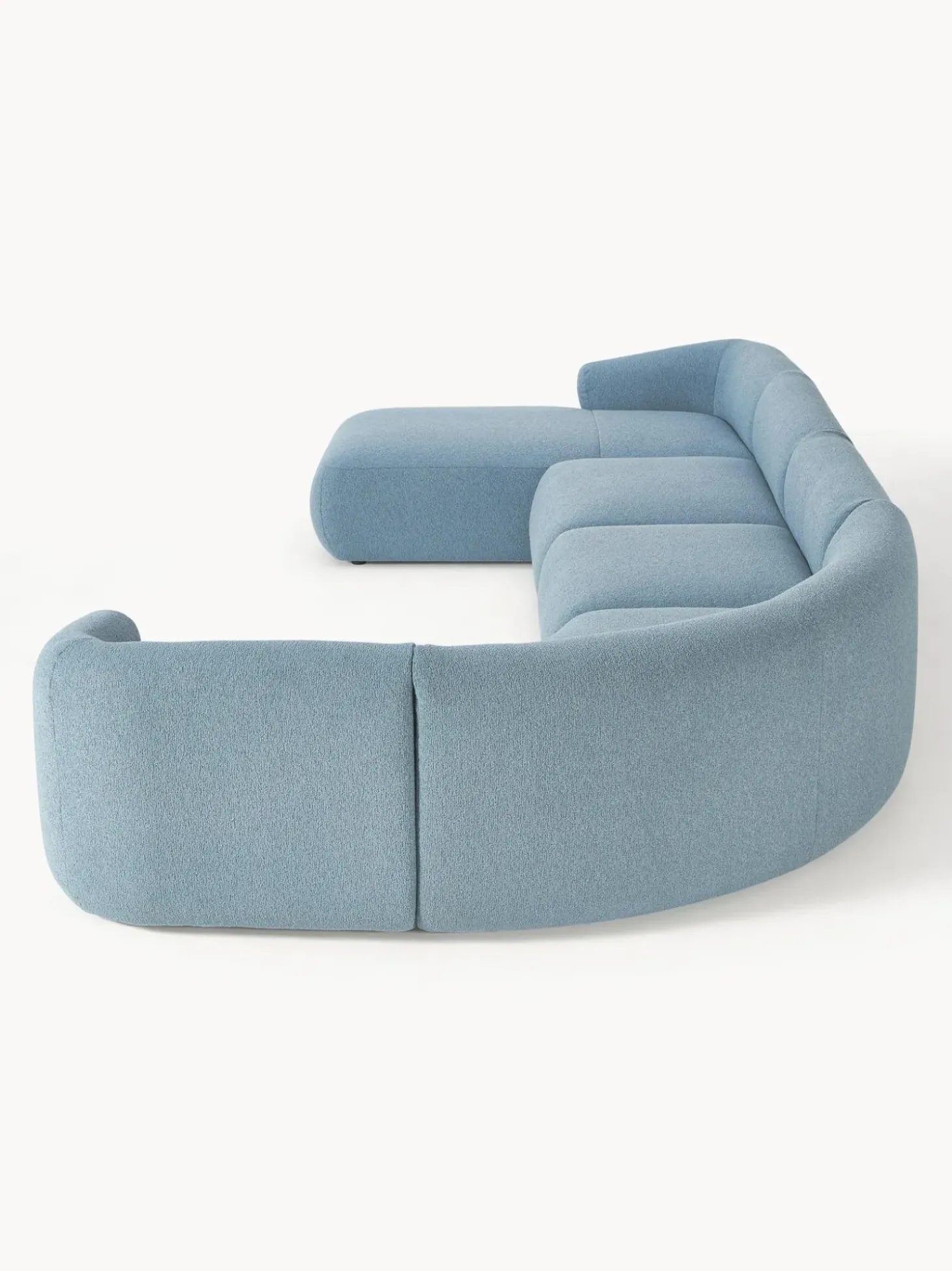 Sofa Rinconera Modular En Tejido Boucle Sofia