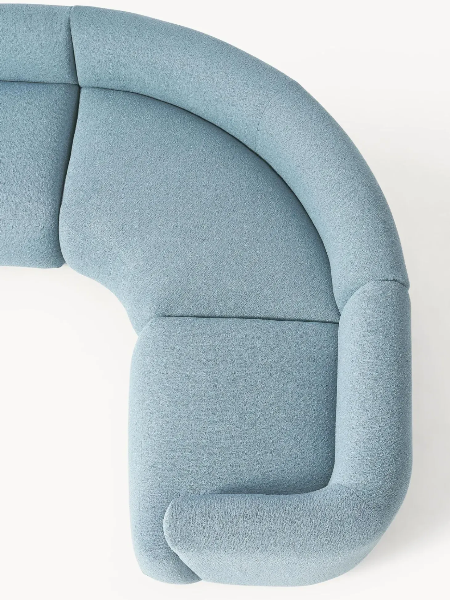 Sofa Rinconera Modular En Tejido Boucle Sofia