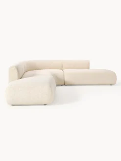 Sofa Rinconera Modular En Tejido Boucle Sofia (4 Plazas)