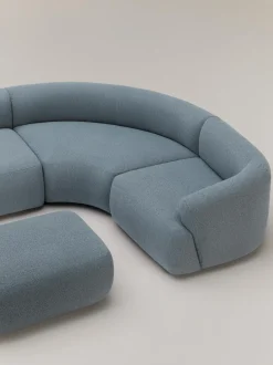 Sofa Rinconera Modular En Tejido Boucle Sofia (4 Plazas)
