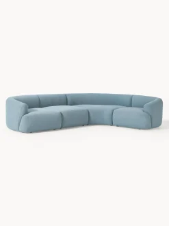 Sofa Rinconera Modular En Tejido Boucle Sofia (4 Plazas)