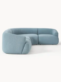 Sofa Rinconera Modular En Tejido Boucle Sofia (4 Plazas)