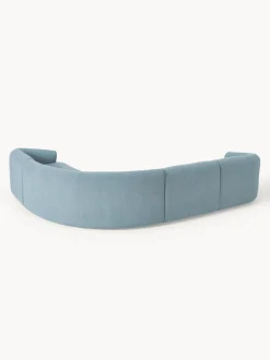 Sofa Rinconera Modular En Tejido Boucle Sofia (4 Plazas)