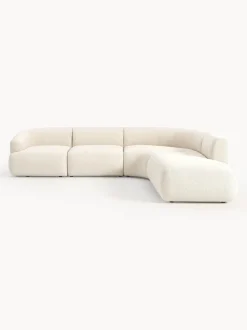 Sofa Rinconera Modular En Tejido Boucle Sofia (4 Plazas)