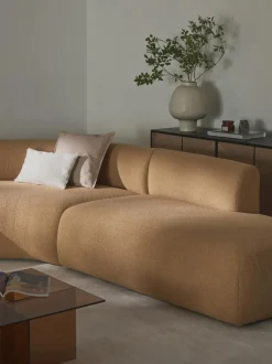 Sofa Rinconera Modular En Tejido Boucle Sofia (4 Plazas)