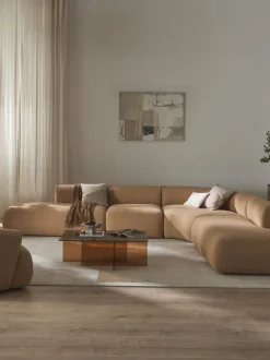 Sofa Rinconera Modular En Tejido Boucle Sofia (4 Plazas)