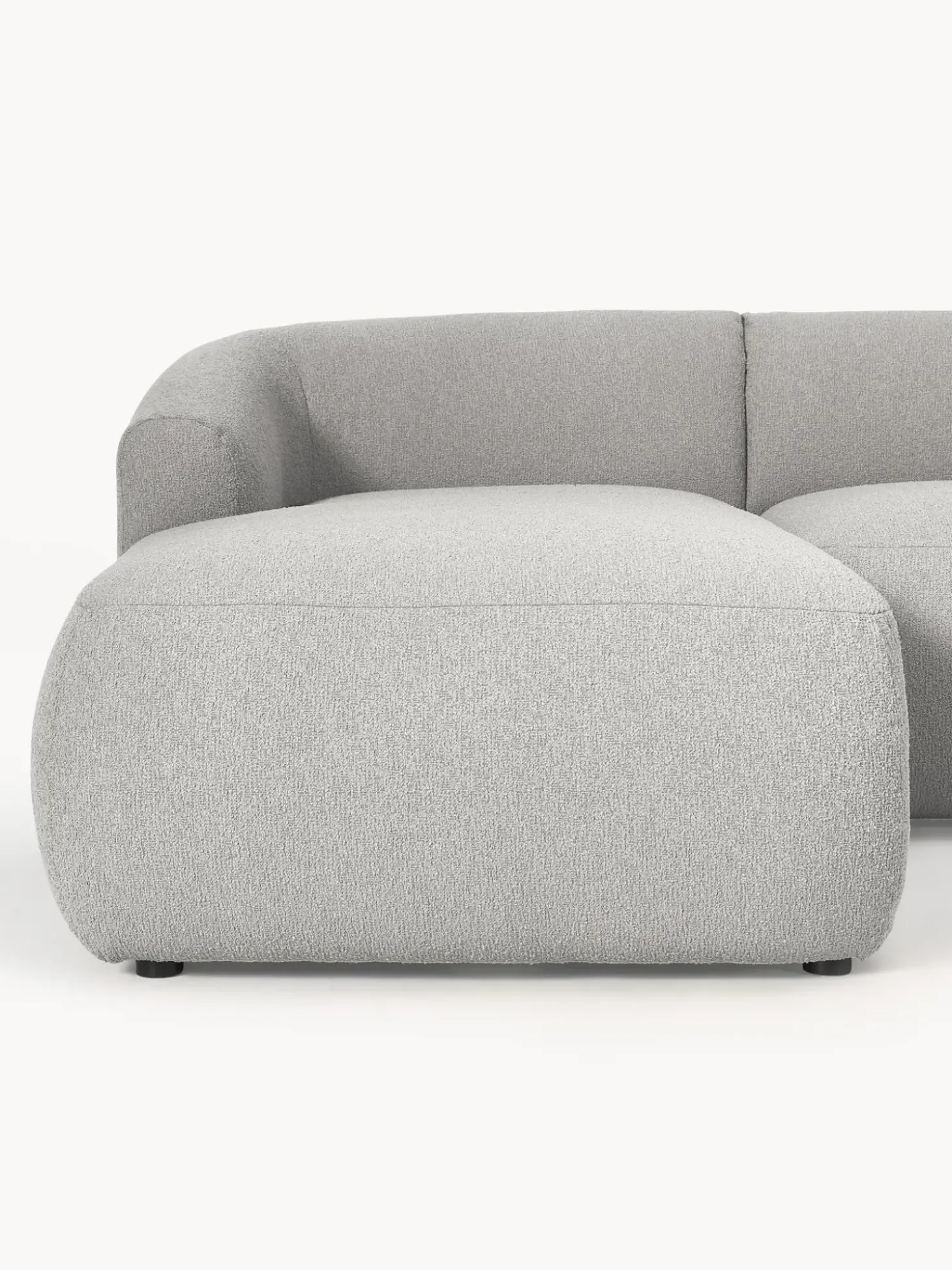 Sofa Rinconera Modular En Tejido Boucle Sofia