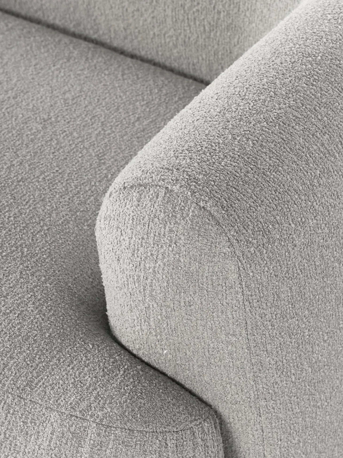 Sofa Rinconera Modular En Tejido Boucle Sofia (4 Plazas)